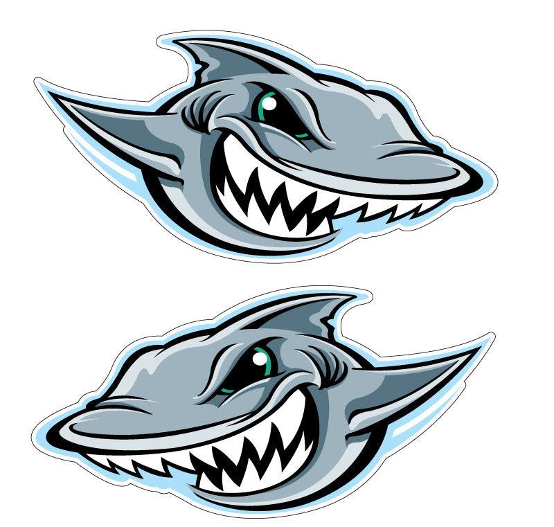 Shark Sticker Decal for Boat, Motorhome, 4x4, Car, Truck, Window, Fishing Sticker