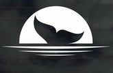 Whale Tail sticker decal for car , van
