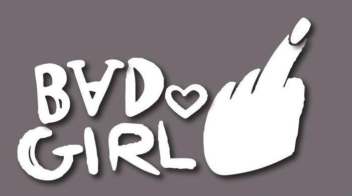 Bad Girl car sticker decal Decal laptop Sticker