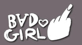 Bad Girl car sticker decal Decal laptop Sticker