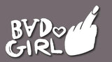 Bad Girl car sticker decal Decal laptop Sticker