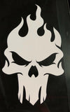 flame skull punisher decal sticker
