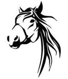 Horse Head Decal (set of 2)