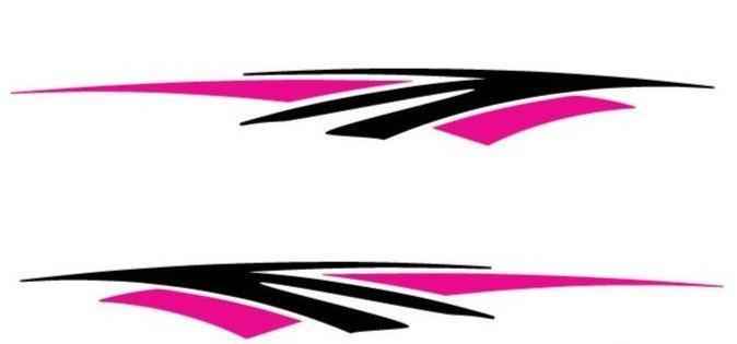 VEHICLE STRIPE 001 FOR BOAT, RV MOTORHOME OR OTHER LARGE VEHICLE
