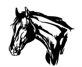 Horse Head Decal (Large)