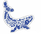 whale sticker for car or laptop Store