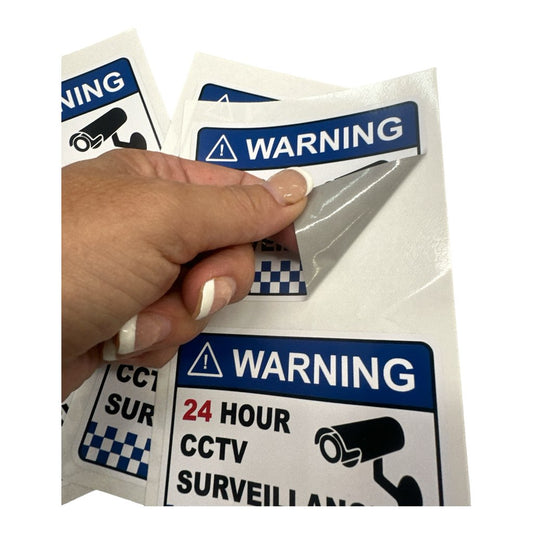 CCTV and Monitored Alarm Stickers Australia: A Guide to Security Warning Decals