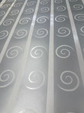Glass door safety stickers , Door strips, Window film home or office Etched film