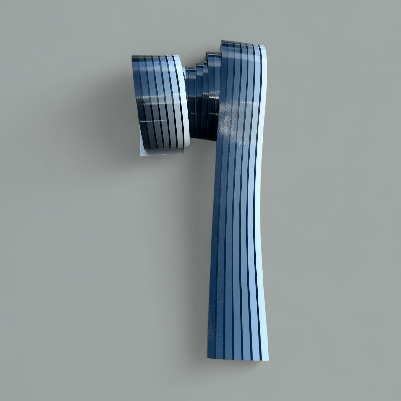 Grey & Black Pinstripe Vinyl Decal for Campervan | Custom Van Stripe Sticker