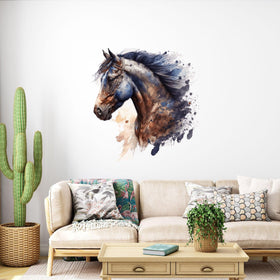 90cm Horse Head Wall sticker decal removable large