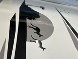 KANGAROO STRIPES WITH WINDMILL AND SOUTHERN CROSS, Boat RV Campervan, Motorhome