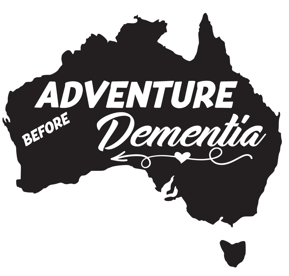 Adventure Before Dementia car sticker Vinyl Decal for RVs, Campervans & Boats