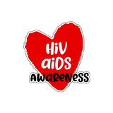 Aids-Awareness-stickers decals laptop vehicle window guitar car suitcase fridge