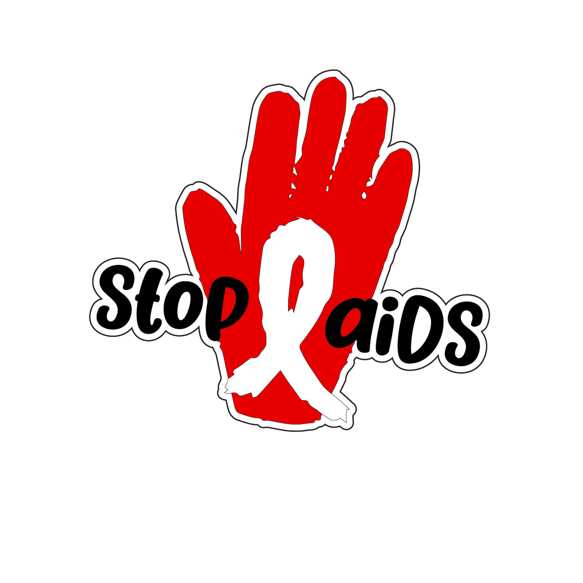 Aids-Awareness-stickers decals laptop vehicle window guitar car suitcase fridge