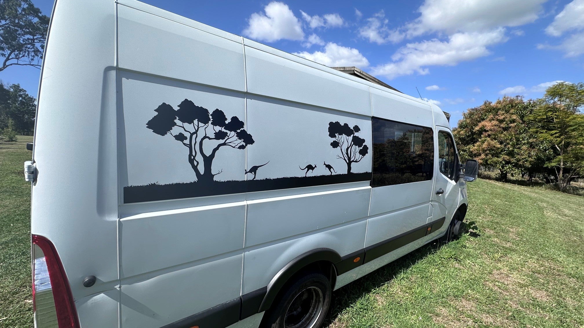 Large Australian sticker for RV Motorhome, 4x4, horse float trailer ,car decal