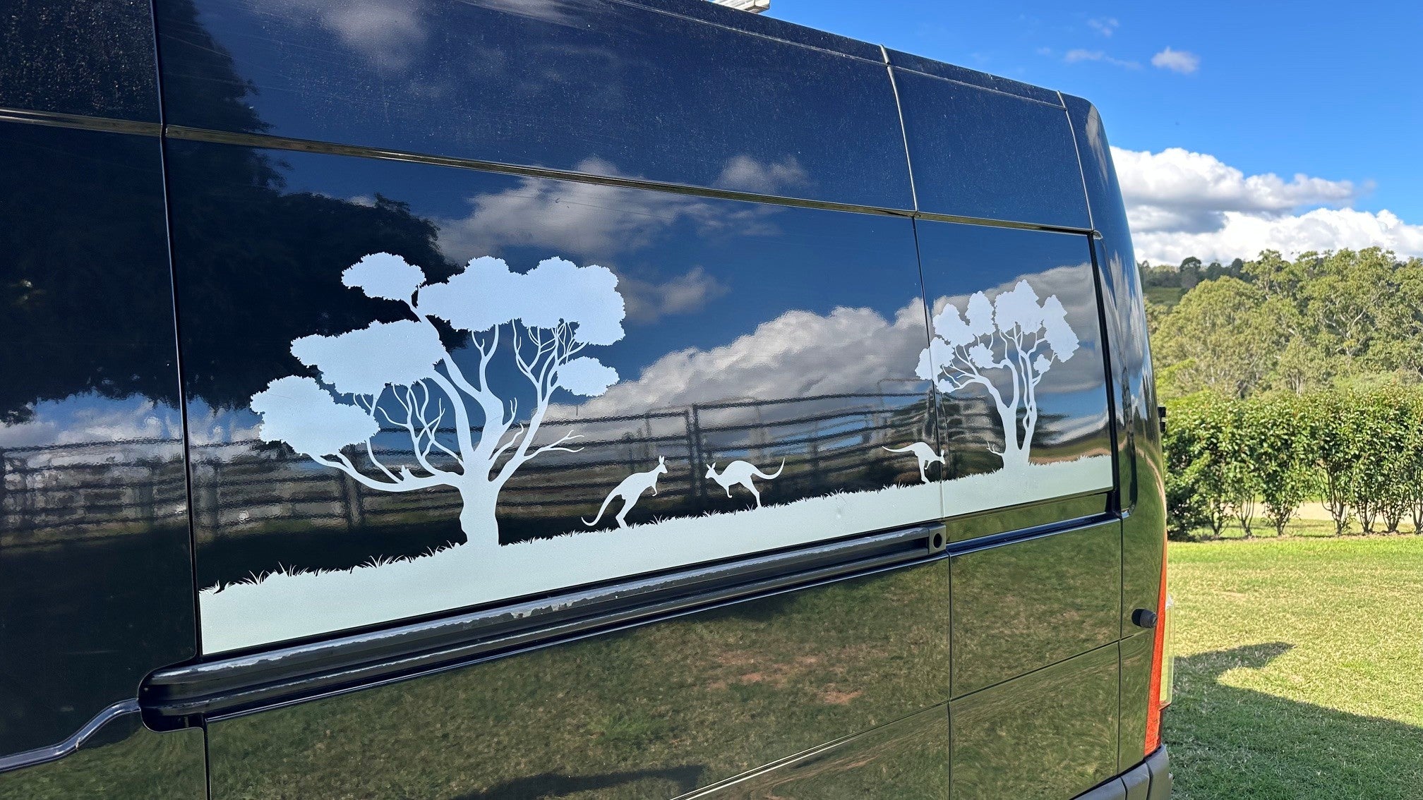 Large Australian sticker for RV Motorhome, 4x4, horse float trailer ,car decal