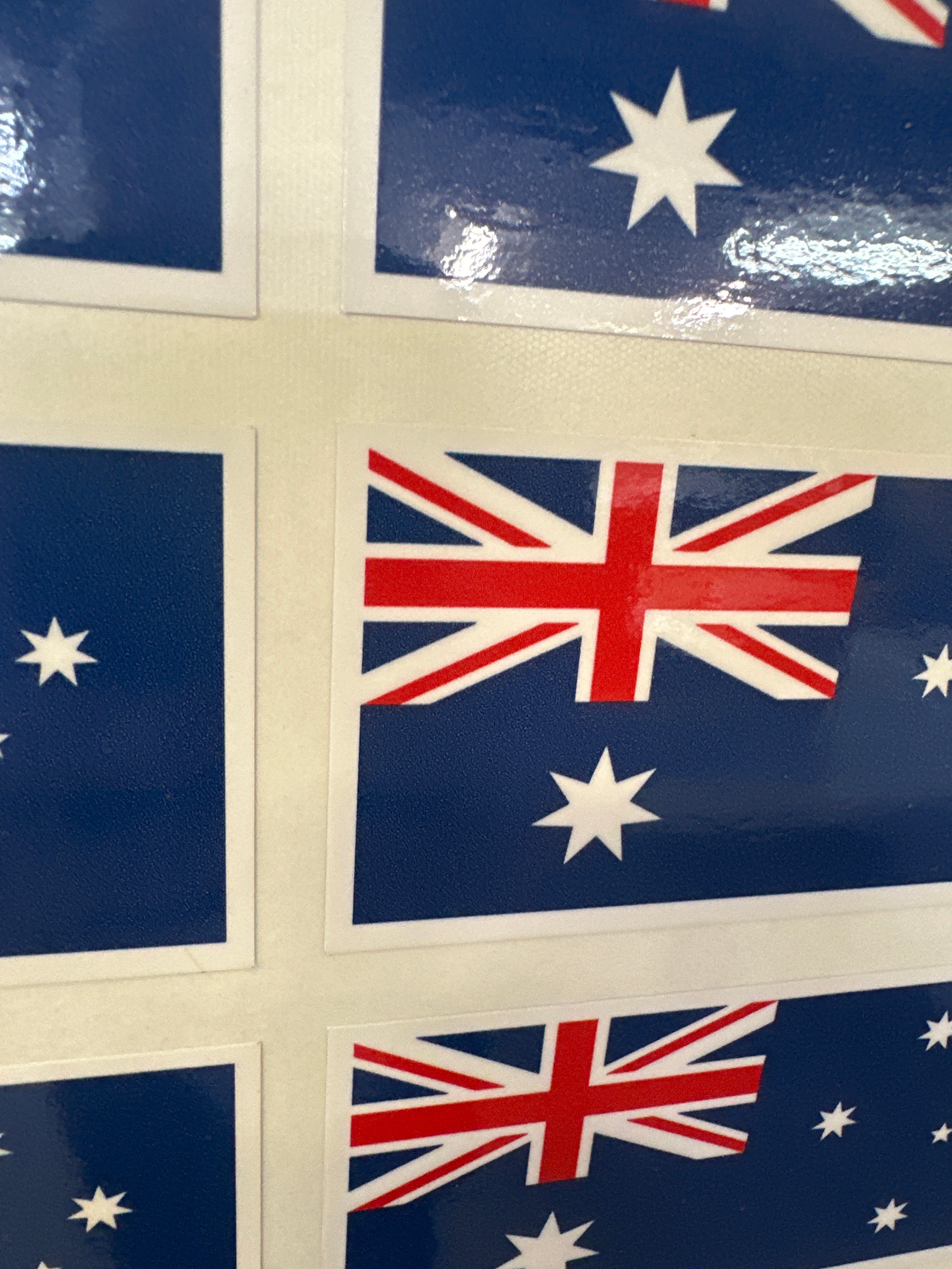 Australian Flag Car Window Sticker Set – 10x Vinyl JDM Drift & Rally Decals