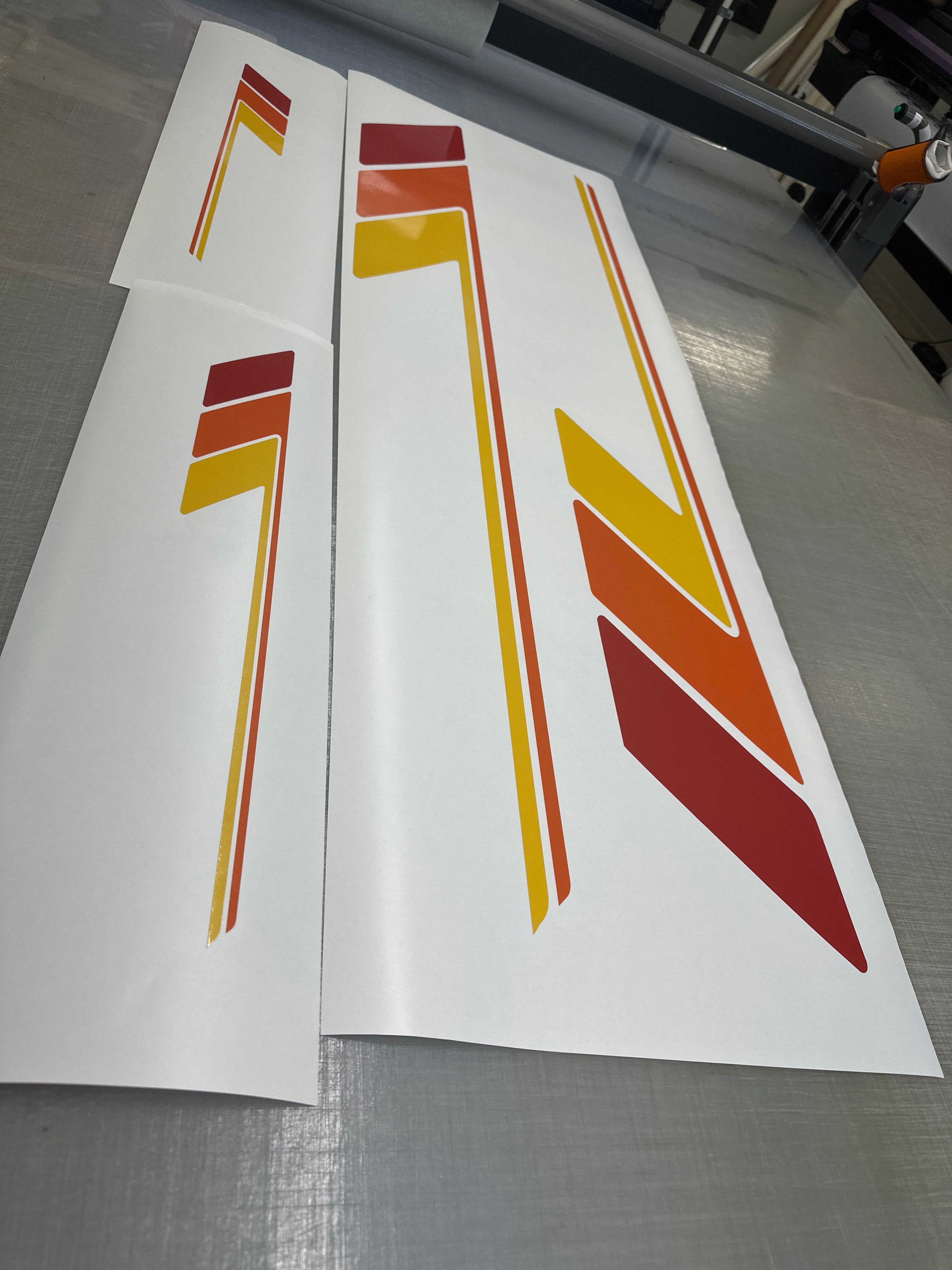 Retro Decals suitable for Toyota Landcruiser available in range of colours