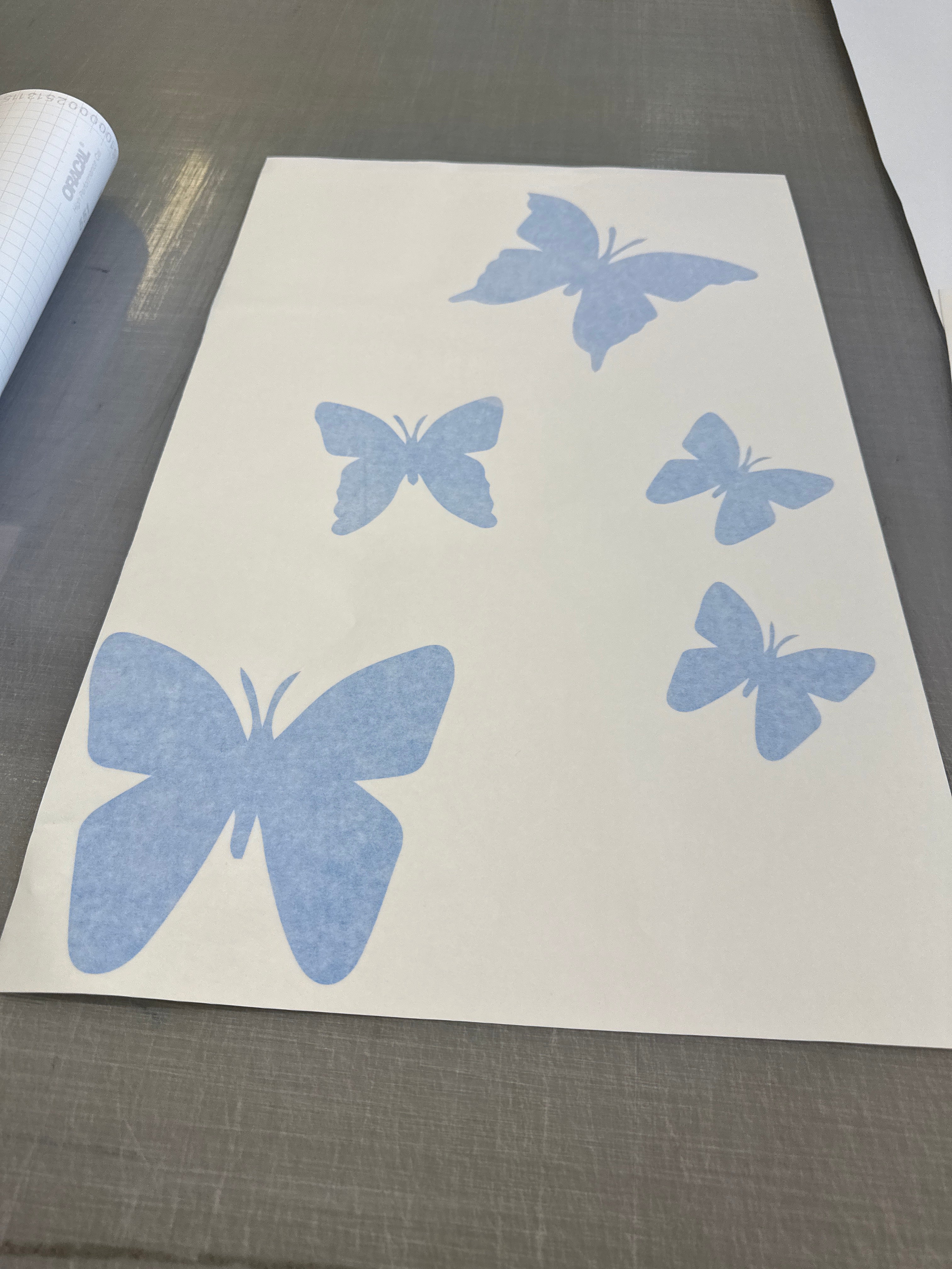 Glass Pool Fence Safety Decals Butterflies, window decals