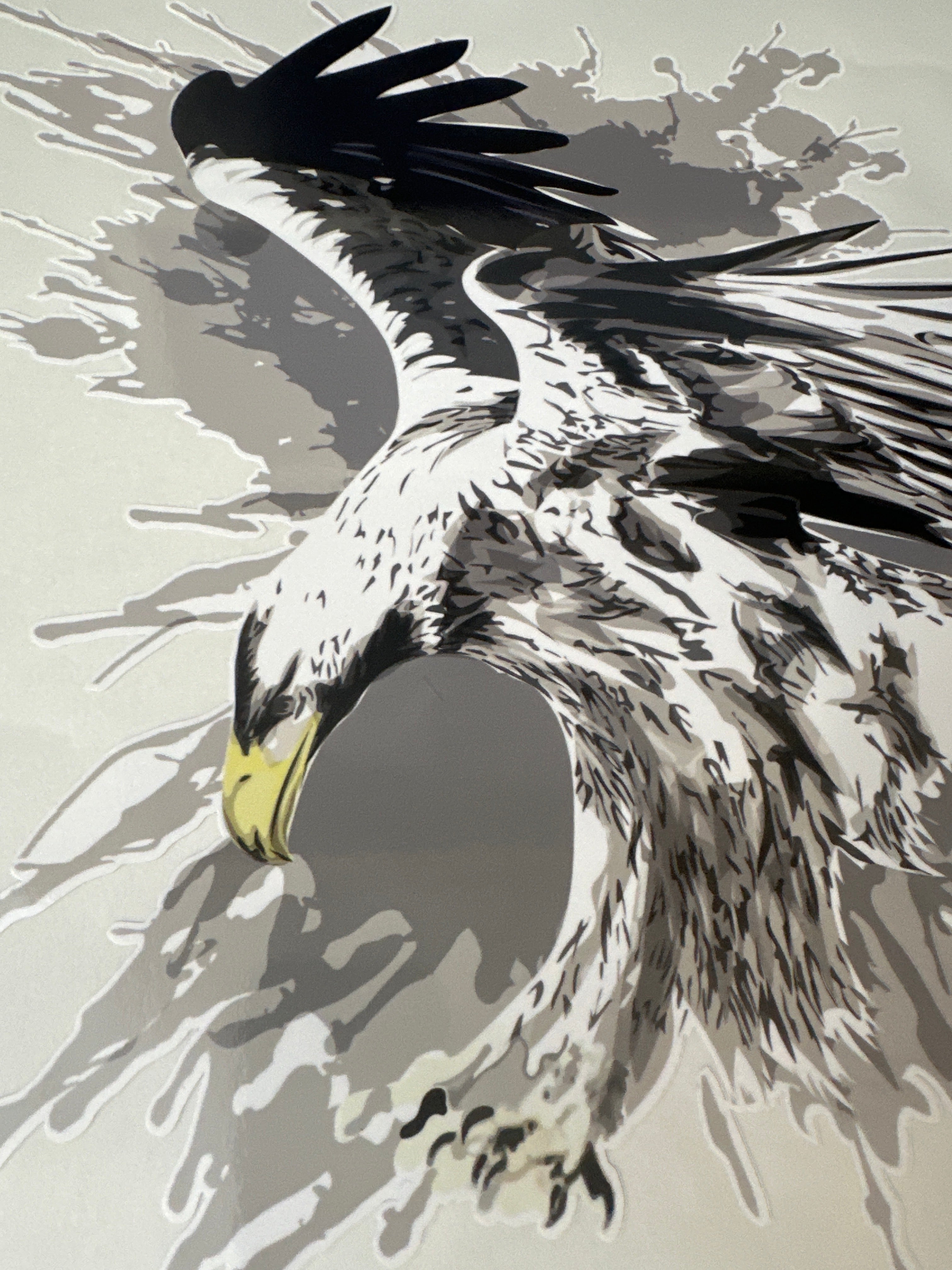 Flying Eagle sticker decal RV Motorhome, 4X4, vehicle,