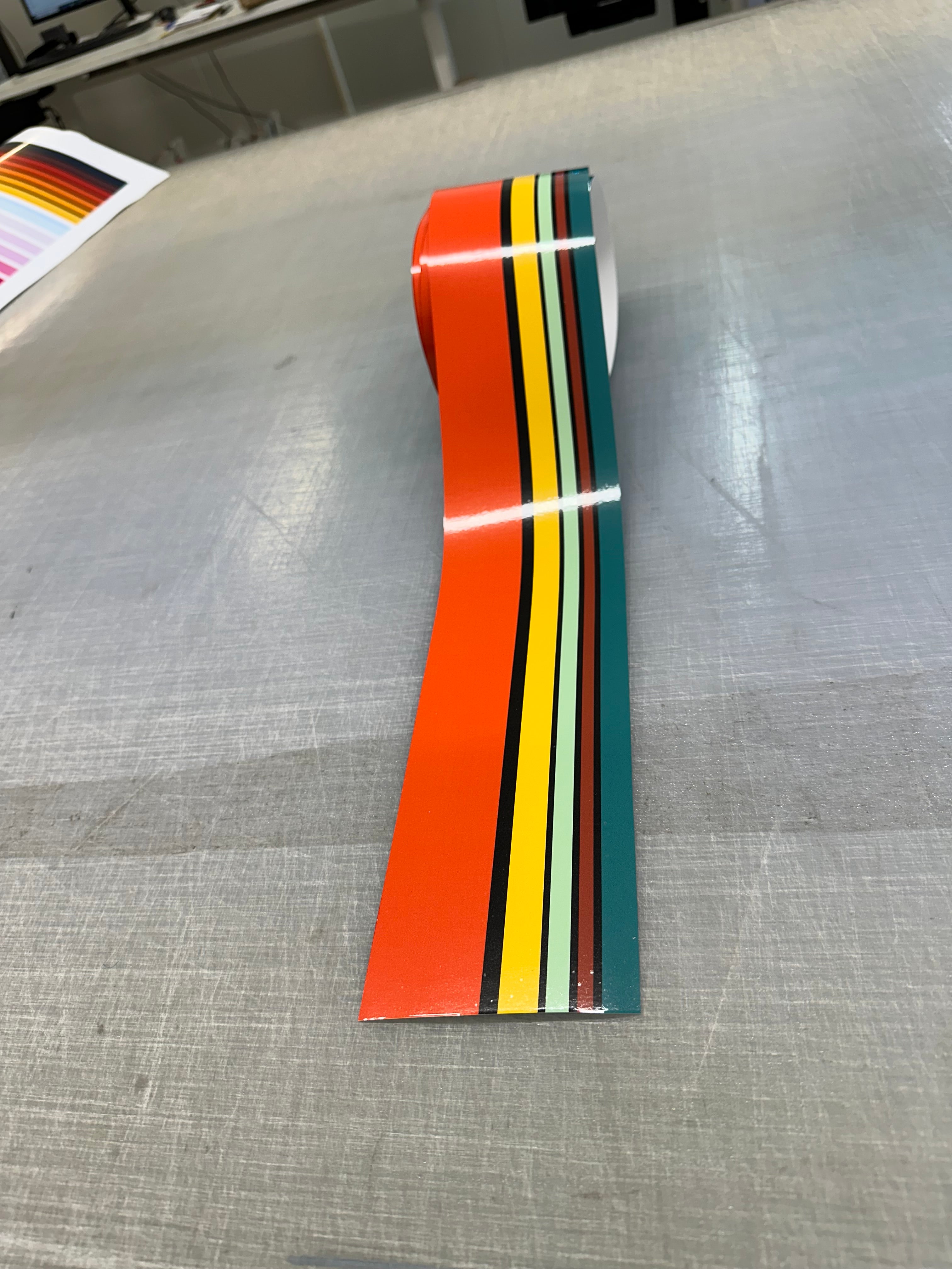 Vibrant Retro Pinstripe Decals for Cars, RVs, Vans & Motorhomes - Custom Vehicle Graphics