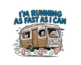 Funny Caravan & Motorhome Slow Vehicle Sticker | Mega Sticker Store
