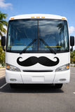 Movember Mustache Car Sticker, Large 570mm / 900mm Wide Vinyl Vehicle Decal