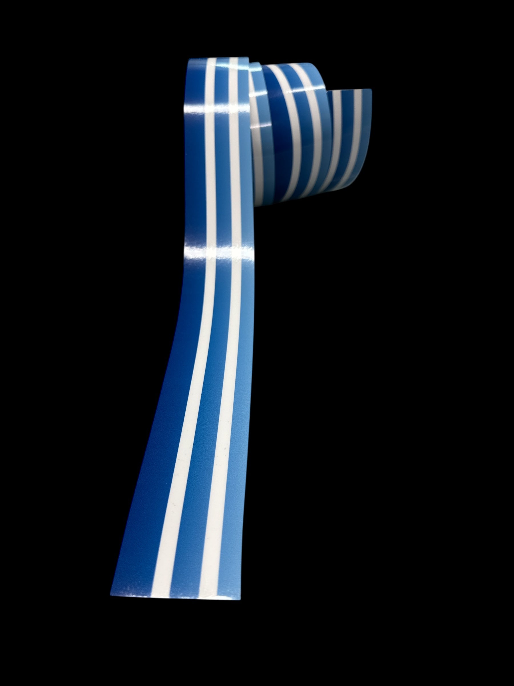 Blue Side Stripes for Van - Retro Style Pinstripe Vinyl Sticker Decal car vehicle