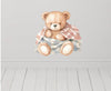 Set of 4 teddy bears wall sticker decal for kids room baby playroom - Mega Sticker Store