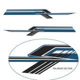 Universal vehicle stripe sticker kit for car, motorhome, camper truck boat V16 - Mega Sticker Store