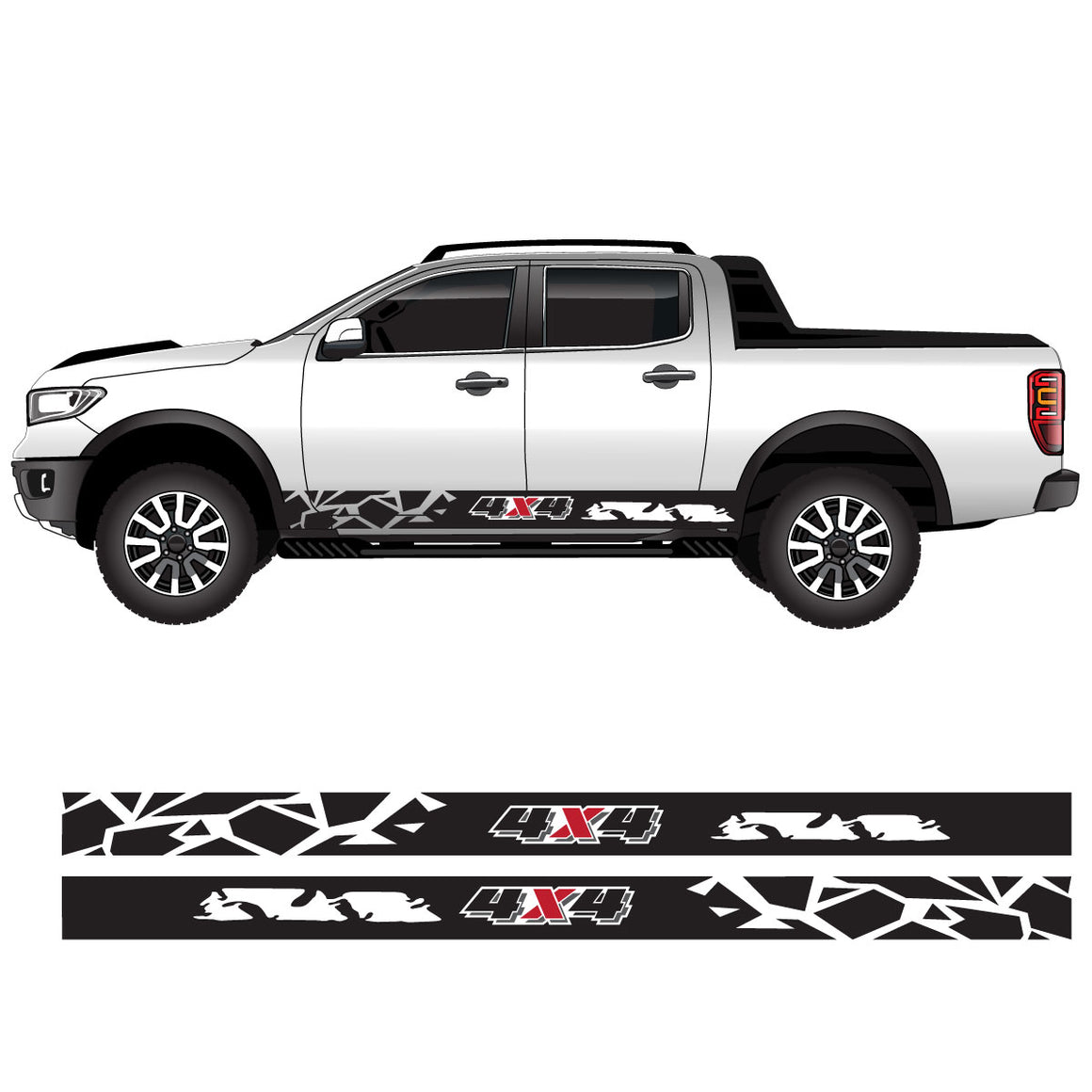 Best selling 4WD stickers and Decals – Mega Sticker Store