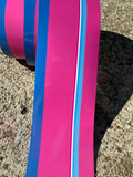 close up photo of pink vehicle pinstripe
