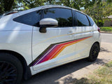 Universal Racing stipe vehicle decal colourful pinstripe kit