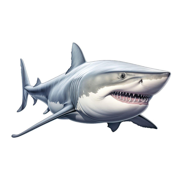 Large Shark-sticker decal , vehicle boat camper van RV motorhome - Mega Sticker Store