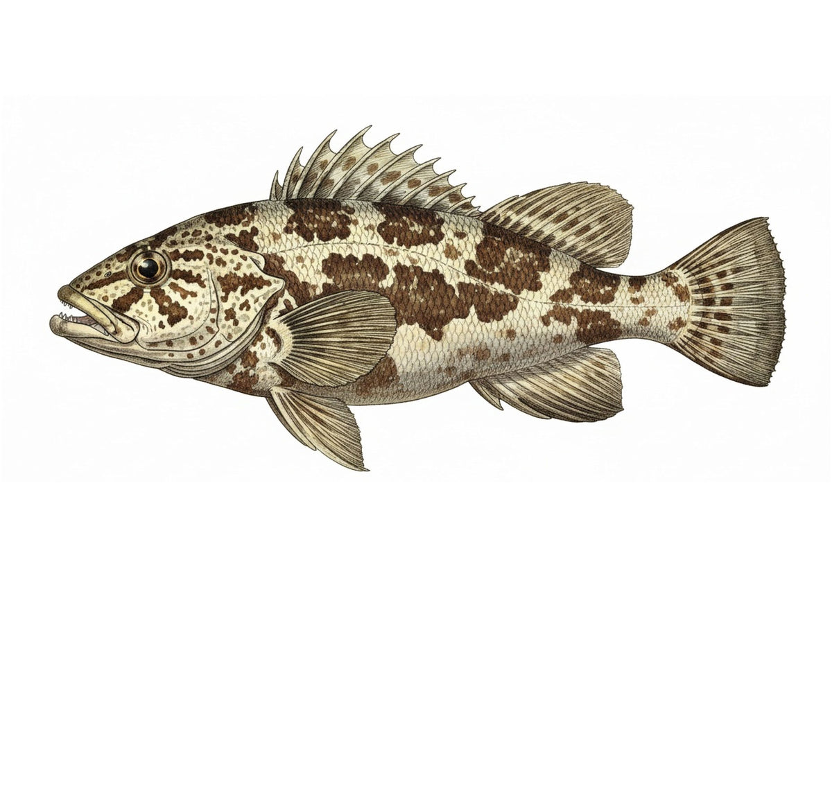 Rankin Cod Vinyl sticker decal for vehicle boat - flat smooth surface