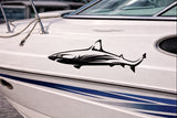 Shark Vinyl Decal Set, Computer Cut Marine Stickers for Car 4WD or Truck