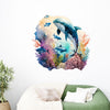 90cm Ocean Whale Wall sticker decal removable large - Mega Sticker Store