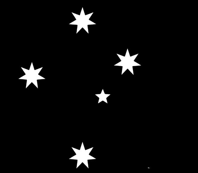 [Best Selling Trending Australian Themed Vehicle Sticker Southern Cross ]-Mega Sticker Store