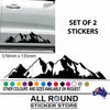 [Best Selling Trending Australian Themed Vehicle Stripes Online]-Mega Sticker Store mountain decal
