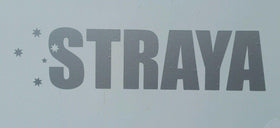 Straya australian southern cross car sticker