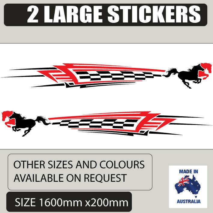 [Best Selling Trending Australian Themed Vehicle Stripes Online]-Mega Sticker Store