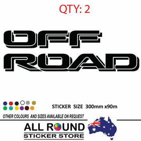 OFF ROAD  sticker decal jdm drift car sticker decal TRUCK 4X4