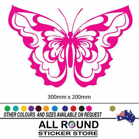 Large butterfly sticker for car, motorhome