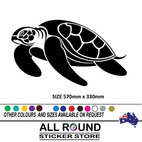 TURTLE Decal For Vehicle Boat RV Campervan Caravan Motorhome