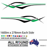 [Best Selling Trending Australian Themed Vehicle Stripes Online]-Mega Sticker Store