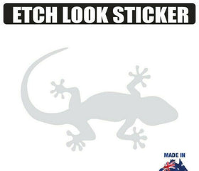 Frosted Etched look -GECKO stickers for Glass Door or window safety decal