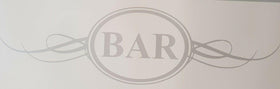Bar mancave  FROSTED ETCH GLASS SAFETY DOOR WINDOW STICKERS