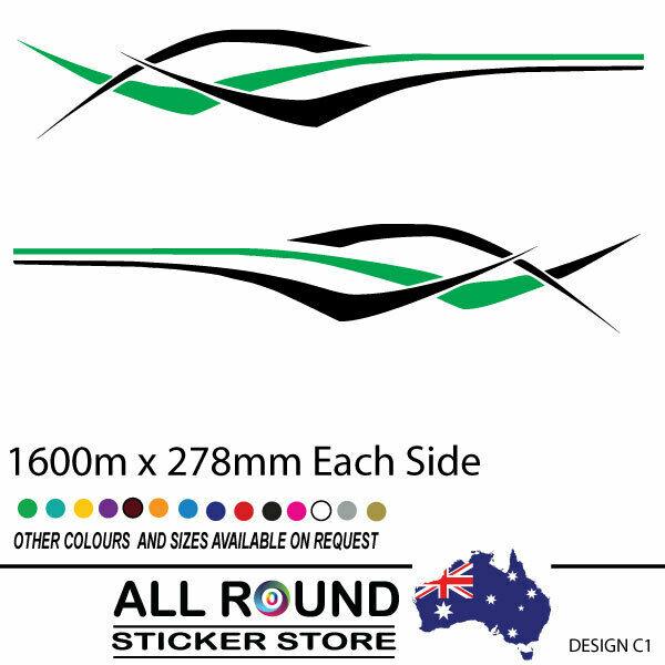 [Best Selling Trending Australian Themed Vehicle Stripes Online]-Mega Sticker Store