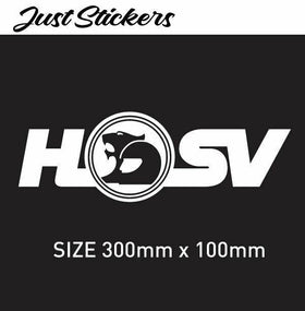 HSV HOLDEN  Car sticker  bumper sticker , skate , sticker , bike, window, laptop