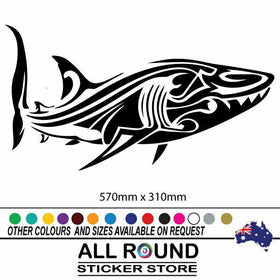 WHALE STICKER DECAL FOR BOAT CAR 4X4 RV CAMPERVAN-LARGE TATTOO TRIBAL STYLE 570m